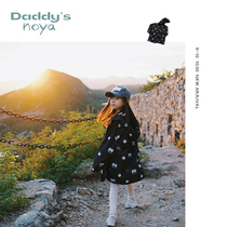 Daddys noya | 2021 autumn and winter windproof waterproof outdoor childish print hooded windbreaker
