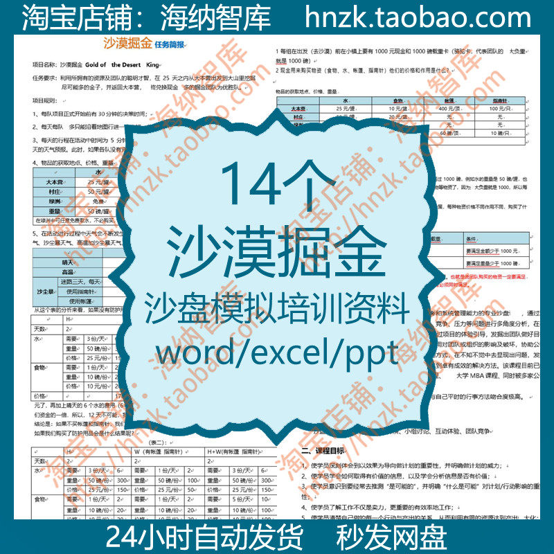 沙漠掘金游戏：团建训练神器！数据说话_游戏推荐_淘宝游戏网