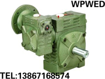 Factory direct WPWED60-100 type two-stage worm gear reducer reducer reducer gearbox variable speed machine