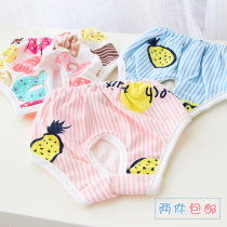 Pet mother dog big aunt Baby pants women Teddy menstrual pants sanitary napkins safety pants small anti-harassment Cotton