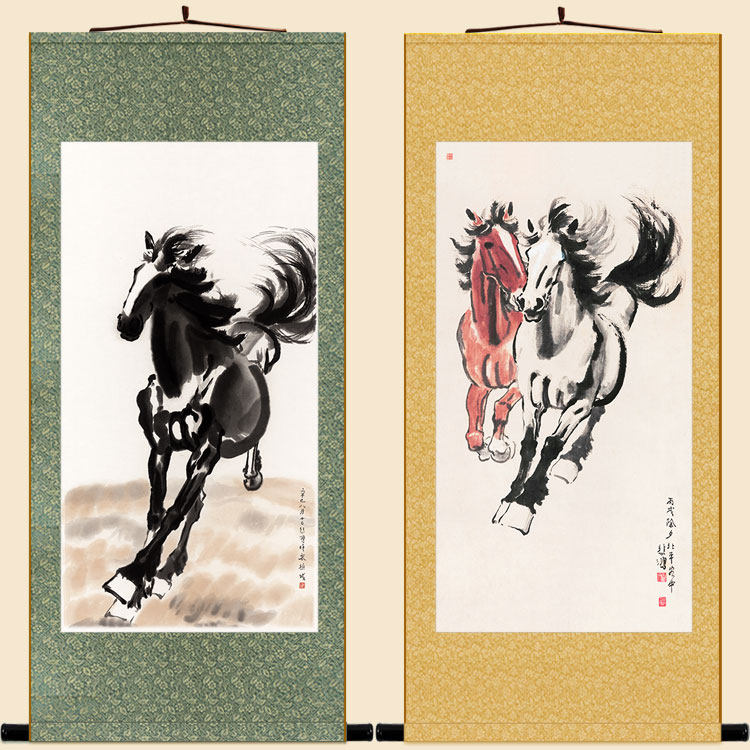 徐悲鸿奔马挂画-徐悲鸿奔马挂画促销价格、徐悲鸿奔马挂画品牌- 淘宝