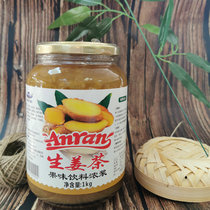 Enron ginger tea sauce 1000g bottle Korean ginger pulp ginger soup brewing honey tea pulp beverage