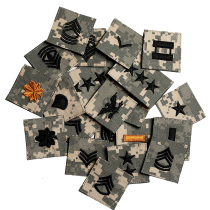 ACU Army rank UCP camouflage service Chapter Shoulder Badge Captain Colonel Magic sticker Chest Badge name Article Chest Badge Badge