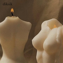 diksik Torso Candle mannequin style Candle ins Wind Home soft decoration ornaments art gift