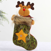 Christmas Socks Candy Bag Seniors Snowman Elk Deer Socks Small Gift Bags Cute Gift Bags Festive New Year Decorations