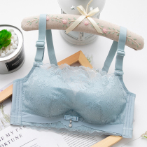 Non-magnetic bra-proof anti-light without steel ring gathering bra urban small chest underwear female beauty thin summer bra