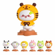 Long grass Yan Tuanzi change series ornaments hand doll