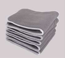 (New product) Bamboo carbon washable 4 layers thickened and widened baby washable diapers super absorbent