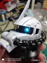 Shake scheme Zagu head movable eye vehicular USB plus lamp model spraying finished car swing piece