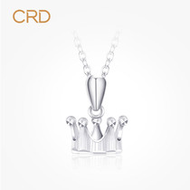 CRD Claiti platinum pendant female pt950 can be equipped with white gold necklace clavicle chain crown pendant