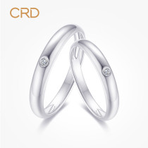(Spot) Klei Di diamond ring couple ring male wedding ring engagement diamond diamond ring platinum diamond ring