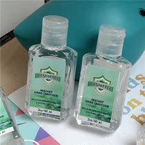 Export disposable hand sanitizer 75 alcohol gel Children students office workers Portable quick-drying small bottle 60ml