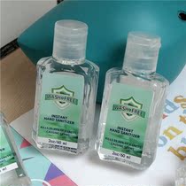 Export disposable hand sanitizer 75 alcohol gel Children students office workers Portable quick-drying small bottle 60ml