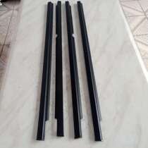 Cheetah Black King Kong Ritter Q6 car window glass outer Press strip outer retaining strip inner hold off strip