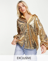 11 11 12 2021 trendguided womens dress new turn gold sequin gold sequin 100 hitch