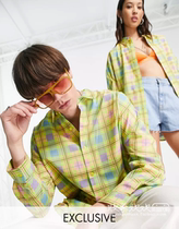 04 04 13 2022 trendguided womens new turn-collar plaid couples 100 hitch shirts