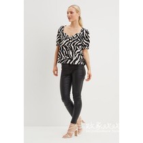 UK 04 19 pints DP womens new low-breasted marred slim fit shirt