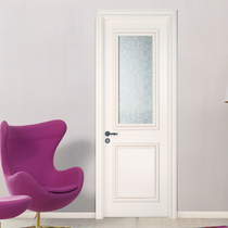 TATA wooden door Simple European indoor kitchen and bathroom door Solid wood composite paint silent door JOBL-016-J TCZ