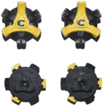 Golf spikes spiral golf triangle fast spikes buy 50 free nail remover