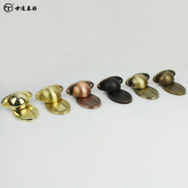 Shilian Taiyou all copper bathroom floor door collision anti-collision door stop new invisible strong magnetic door suction door HD218