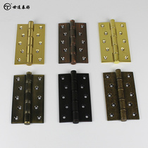 Taisho 5 inch 3 5 thick bearing silent room door pure copper wooden door black indoor door hinge single price