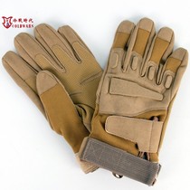 Cold War era Russian military fans Special Forces Black Hawk tactical gloves full finger touch screen outdoor protection Takov