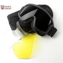 Cold War self-operated Russian Eagle HAWK tactical goggles little green man Special Forces special warfare goggles 3 lenses