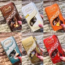 Imported Swiss Lotus Chocolate Milk White Qiao Soft Heart Ball Black Qiao Xi Candy 200g Boxed 168g Gold Gift Box