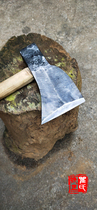 Qus blacksmith shop axe Household clamp steel axe Logging axe Woodworking axe Camping mountain axe Chop bones Chop bones