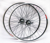 Quantum wheel set DH19 rim V brake disc brake dual-use mountain wheel set 26 inch bicycle wheel set accessories universal