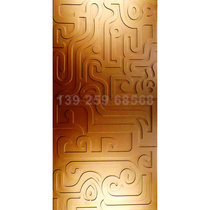 26 years large wave board manufacturers Hotel KTV corrugated board decorative board 3d wall panels density board