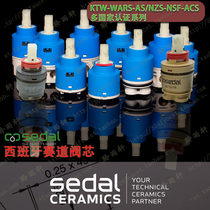 Original Spain with certified sedal track valve core ceramic valve core cold and hot water without drip 35 core 40 core