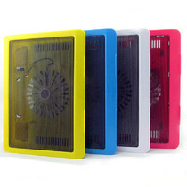 Hot sale N19 color thin mute fan laptop radiator computer cooling pad cooling base heat dissipation frame