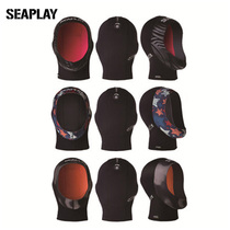 SEAPLAY diving headgear double vent cool black warm sunscreen diving cap deep diving sports equipment