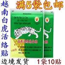 Vietnam original white tiger active Wanjin paste low back pain leg pain Wanjin paste patch 10 bags White Tiger paste