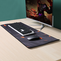 Gaming Mouse Pad Thickened Lock Side Computer Competitive Desk Mat Luminous Keyboard Mat