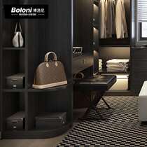 Boloni custom whole wardrobe bedroom modern aluminum alloy wardrobe cloakroom prepaid-Bernia