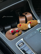 Cute chicken leg car seat back hook cute car seat multi-functional storage rear rack car supplies