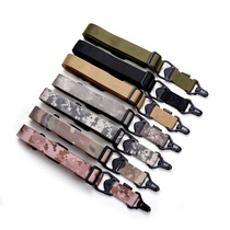 Outdoor MS3 single point tactical strap QD quick release triangle gun strap Jin Ming water bullet gun lanyard Military fan equipment