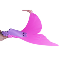 2018 brand new childrens fins mermaid fins one-piece whale tail single fin 28 to 36 yards