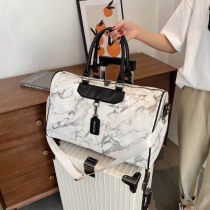 Travel bag female luggage bag mens short-distance travel portable and large-capacity storage bag waiting for production exercise bag