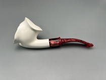 Turkish master F YAVUZ Fernan Yavuz entry-level raw stone meerschaum pipe Z85