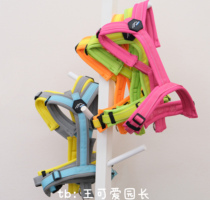 Wang cute garden long Hakusan zero pressure Y character chest back dog outside vest glistening not crooked and soft