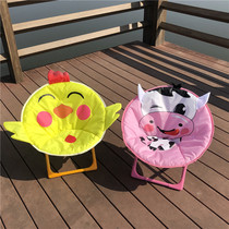 Childrens foldable portable home baby chair Multi-function chair Seat Baby dining chair Sofa moon chair