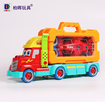 Shake-in-the-same child Disassembly Toy Assembly Large Truck Traffic Jam Puzzle Screw Disassembly Assembly Wagon Toolbox
