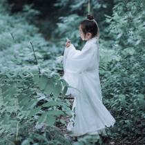 Pawpau Liu original male and female child gufeng photography Han clothes elements to perform Xie empathetic jade Little Fish Xianguan