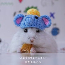 (Bai Fumei Xiaopo) Elephant hat Pet Hat Hamster Hat Golden Bear Tongxin Heart Rat Chinchand Guinea Pig Photo