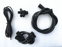 Bibo family breast enhancement instrument special three-way pipe fittings hose hose control valve vibration line Cup tube