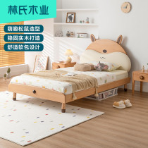 Lin Chengwood Solid Wood Childrens Bedroom Bedroom 1 m 2 furniture LH 361