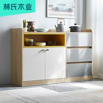 Side cabinet cupboard kitchen tea cabinet rack simple assembly locker multi-functional furniture DJ1T